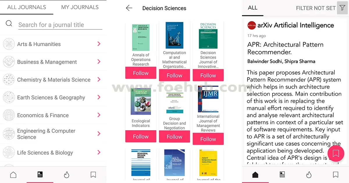 research paper reading app