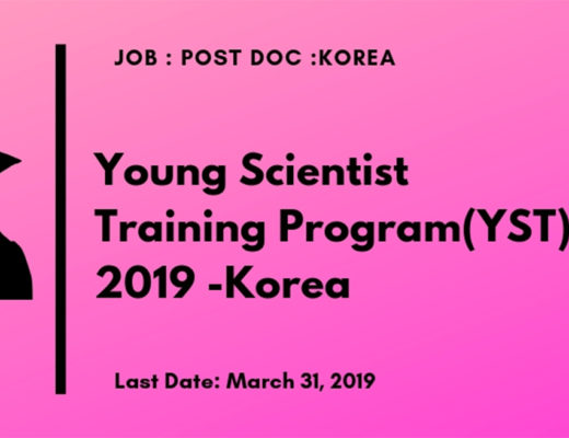 Young-Scientist-Training-ProgramYST-2019-Korea1