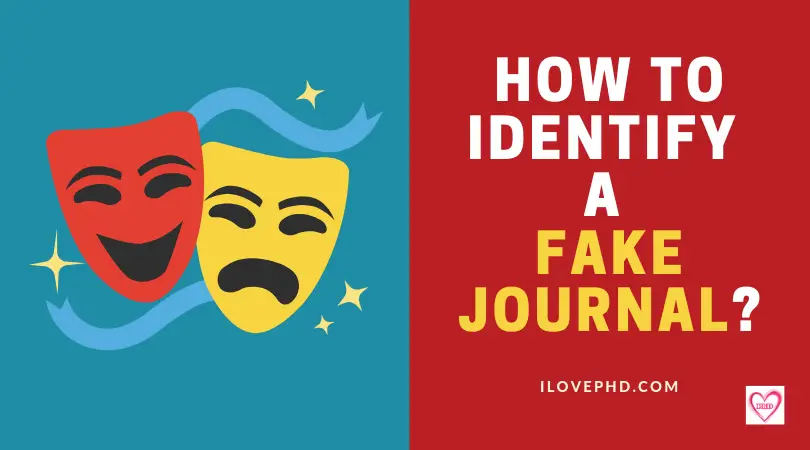 How To Identify Fake Journals
