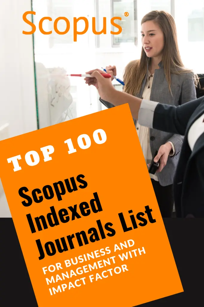 Top 100 Scopus Indexed Journals List for Business and Management with Impact Factor