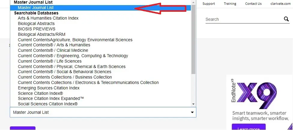 How to Identify SCI Indexed journals2