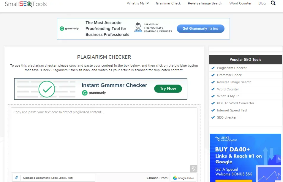 Best Plagiarism Checkers for Free