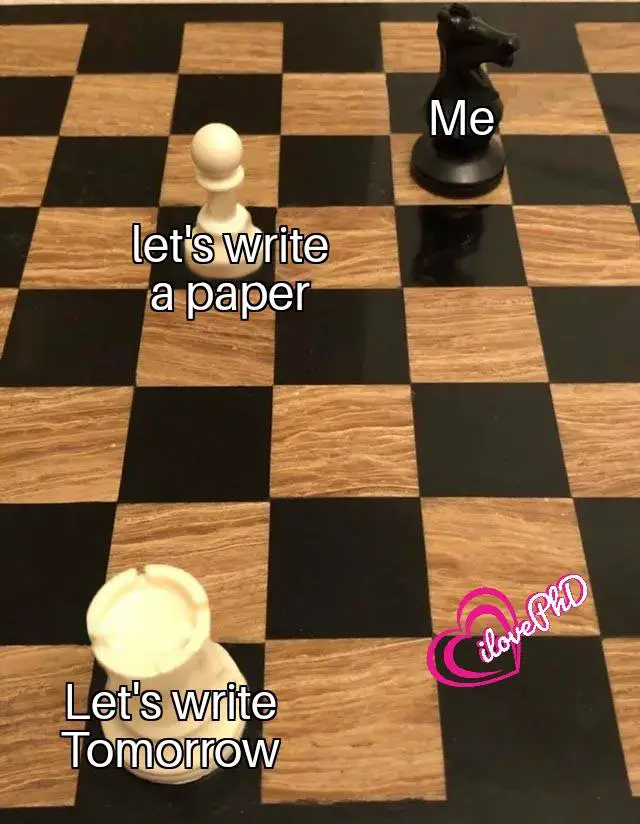 writing dissertation meme