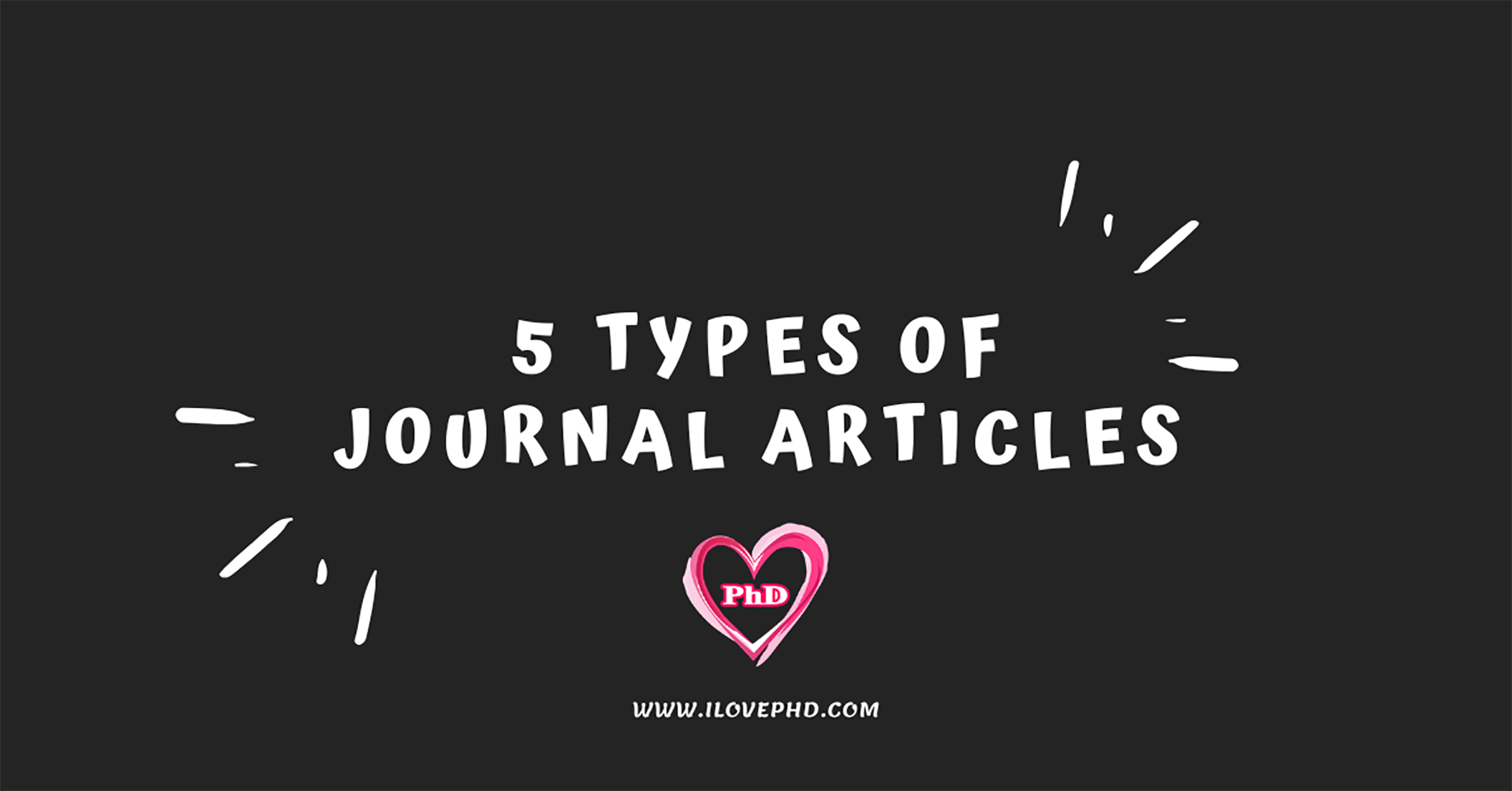 5 types of journal articles