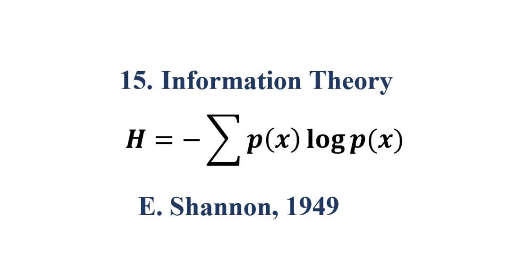 Information-Theory equation