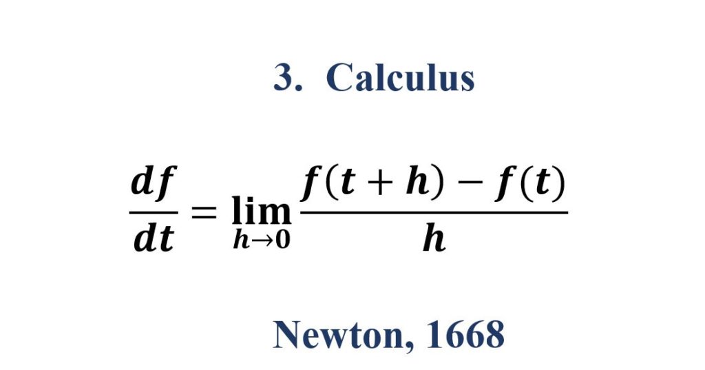 Calculus equation