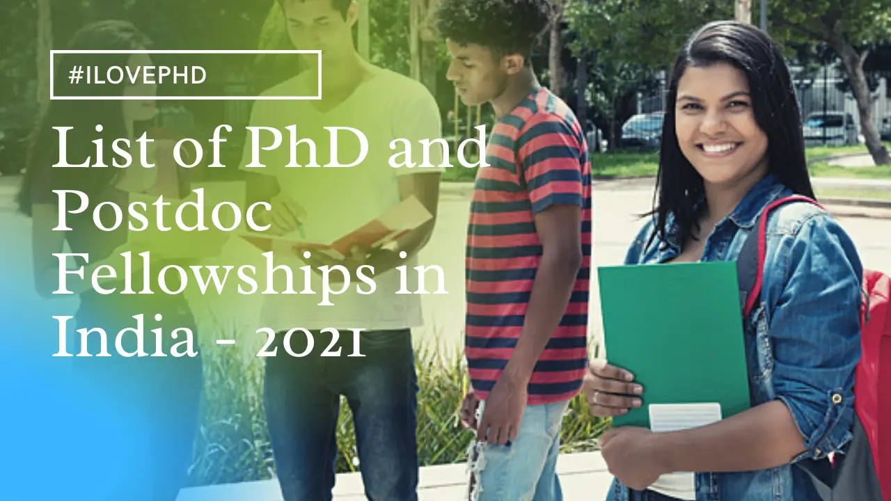 phd fellowship 2023 india