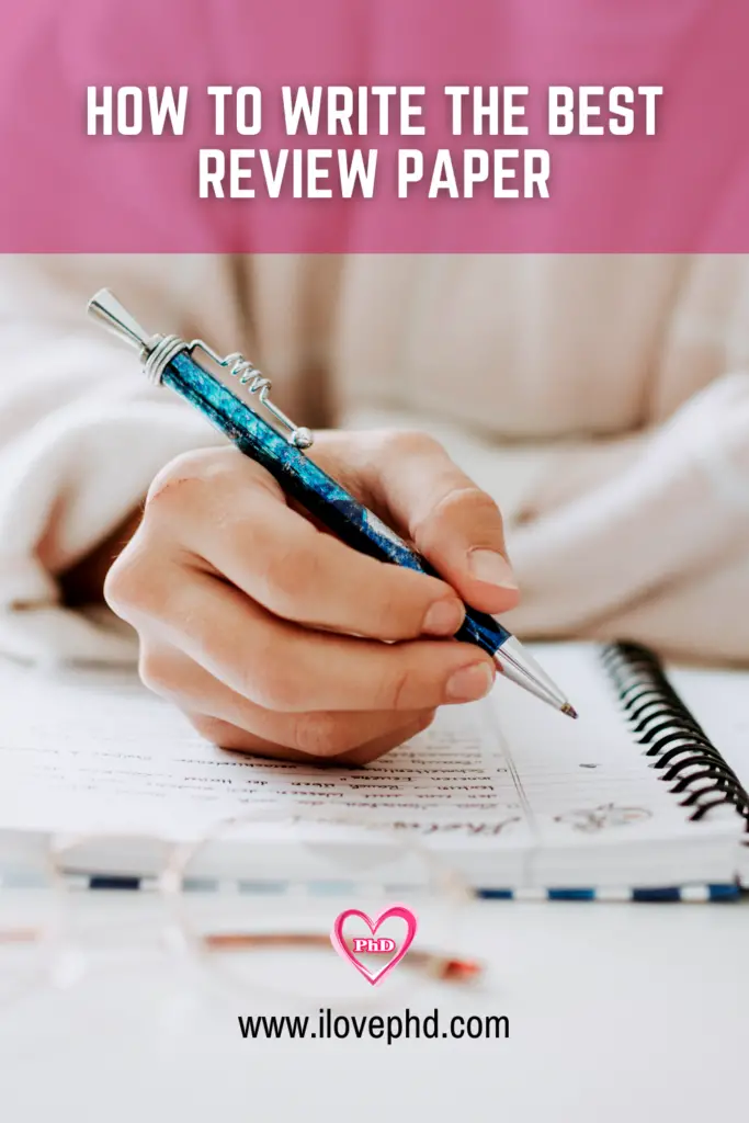 How to write review article