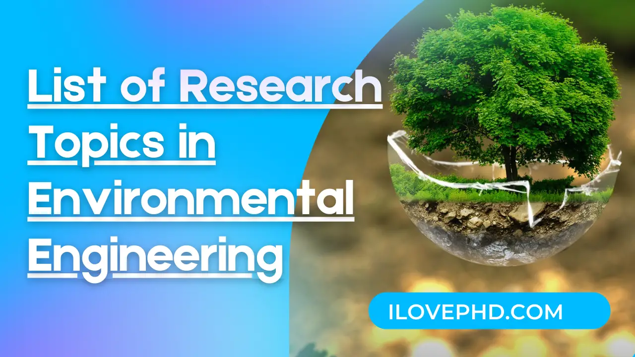 research topics environmental engineering