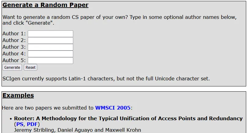 SCIgen - An Automatic CS Paper Generator