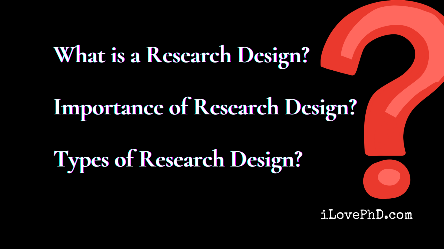 what is purpose of research design