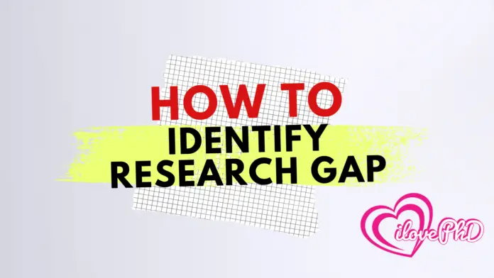 how to identify research gap