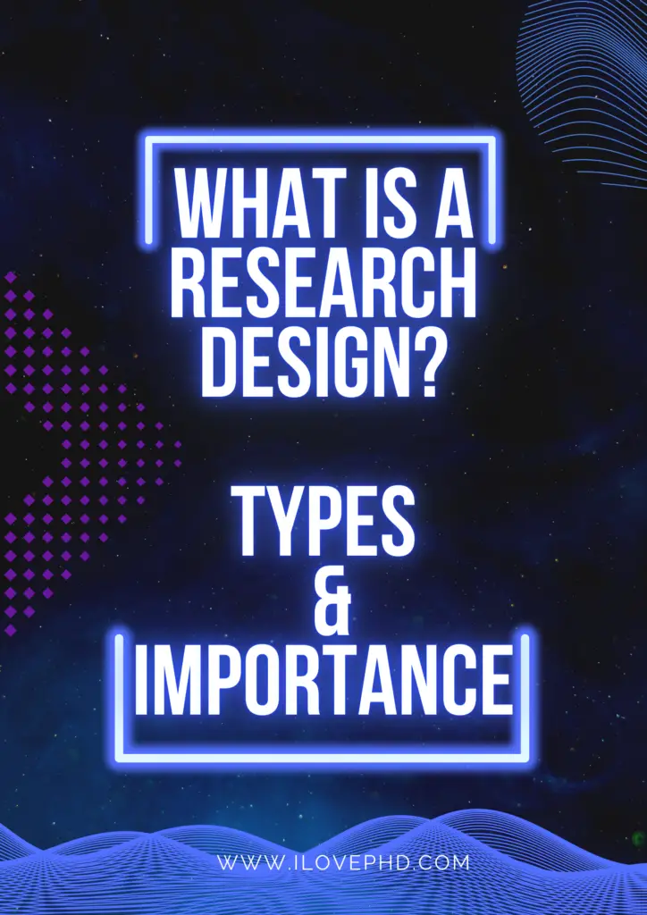 purpose of research design is