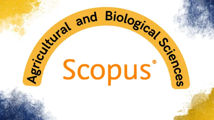 Scopus Journals in Agricultural and Biological Sciences