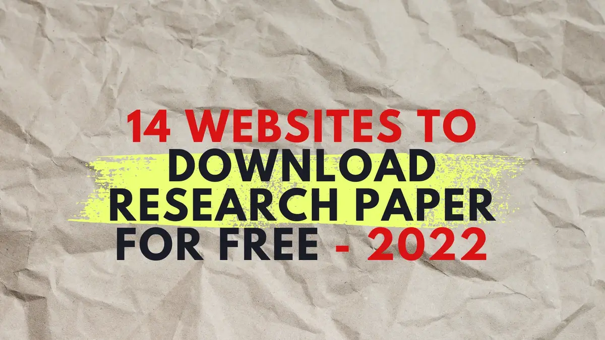 Websites to Download Research Paper for Free