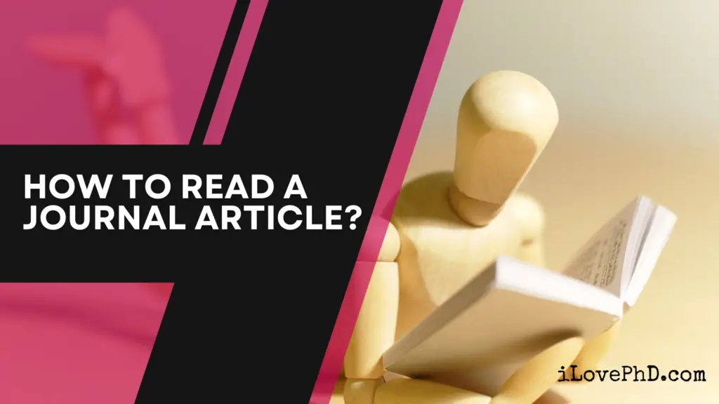 How to Read a Journal Article