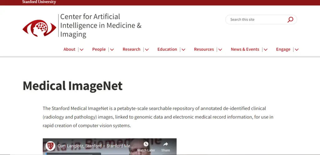 Medical ImageNet