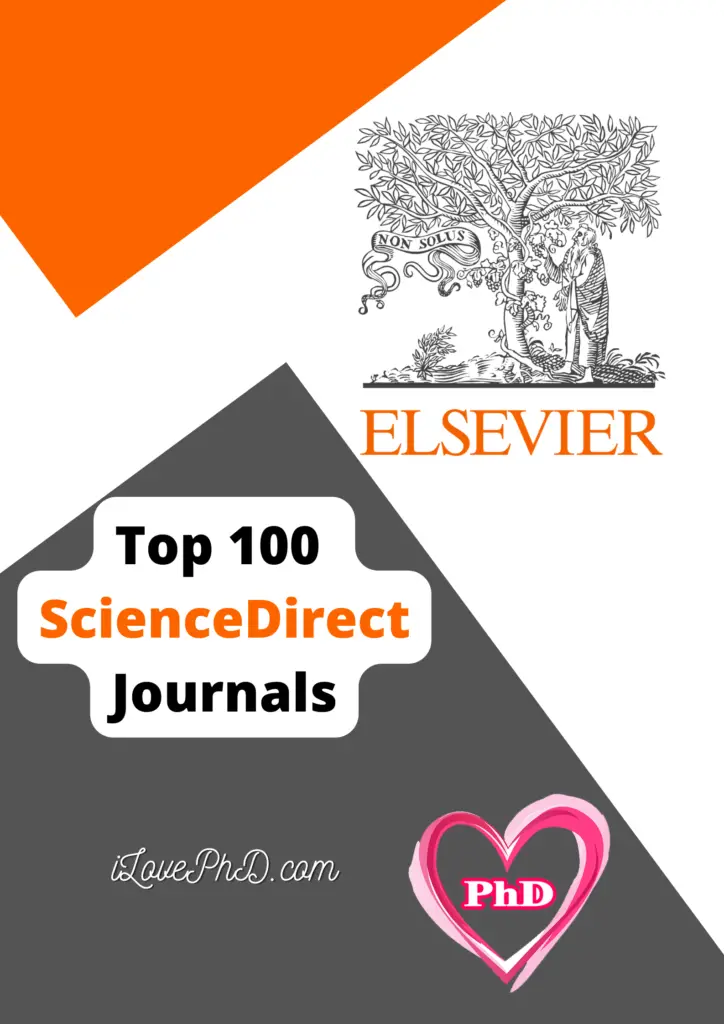 Top 100 Science Direct Journals
