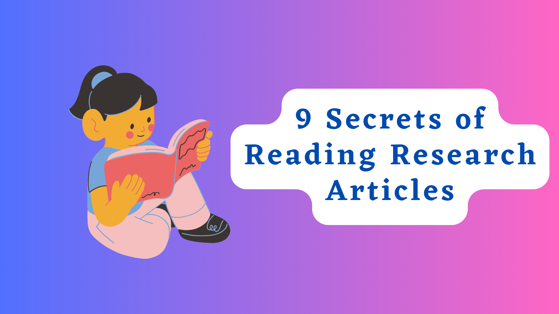 reasons for reading research articles