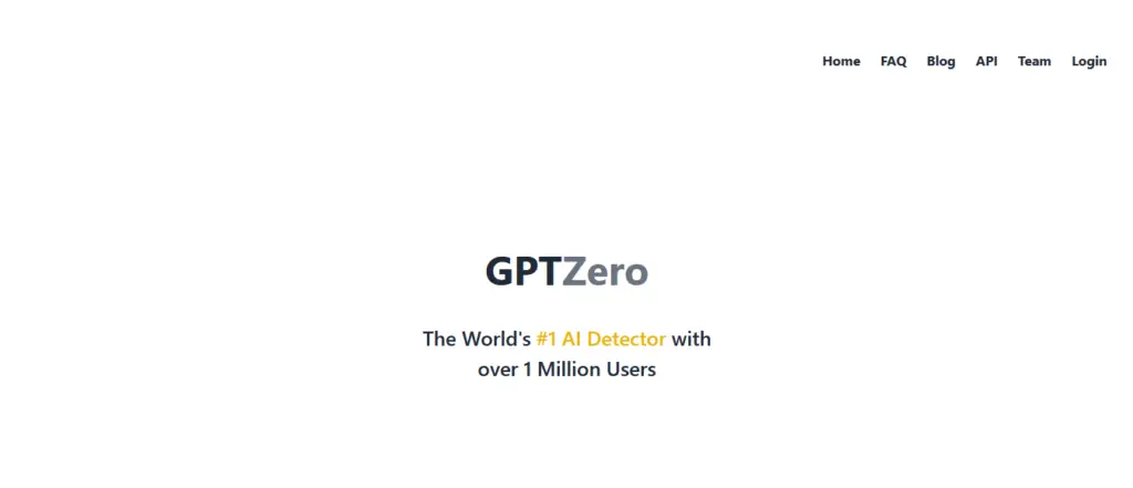 GPTzero