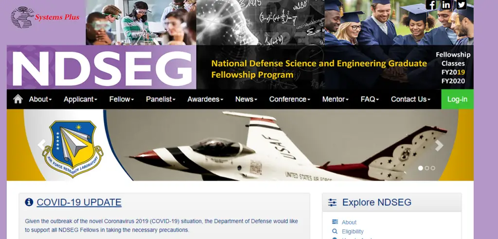 National Defense Science and Engineering Graduate (NDSEG) Fellowship