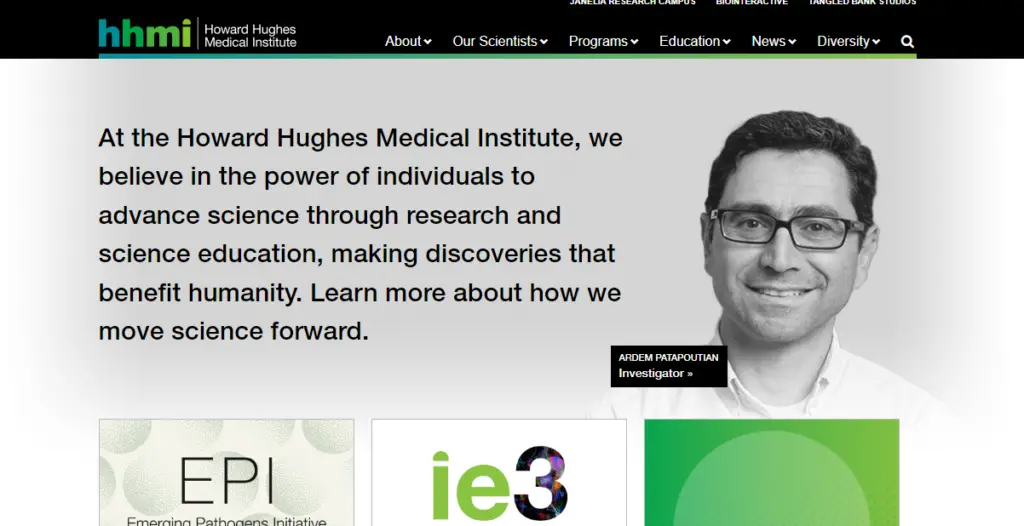 Howard Hughes Medical Institute (HHMI) International Student Research Fellowship