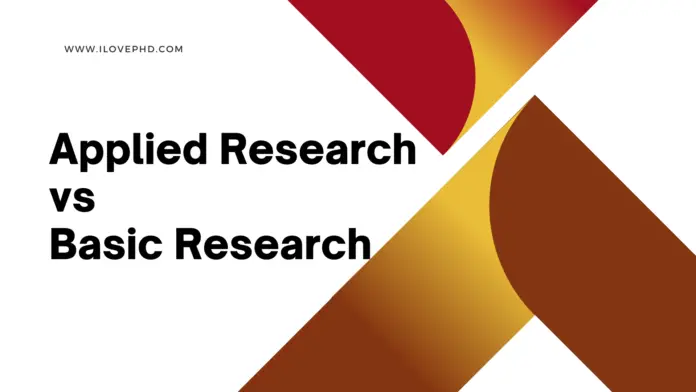 Applied Research vs Basic Research