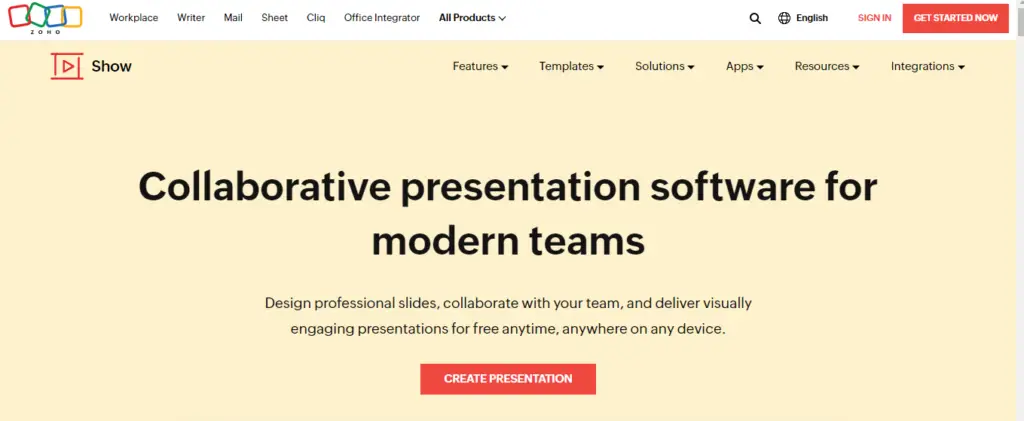 online tools for creating presentations