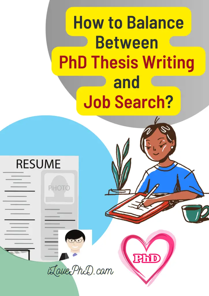 Strategies for Managing PhD Thesis Writing and Job Search