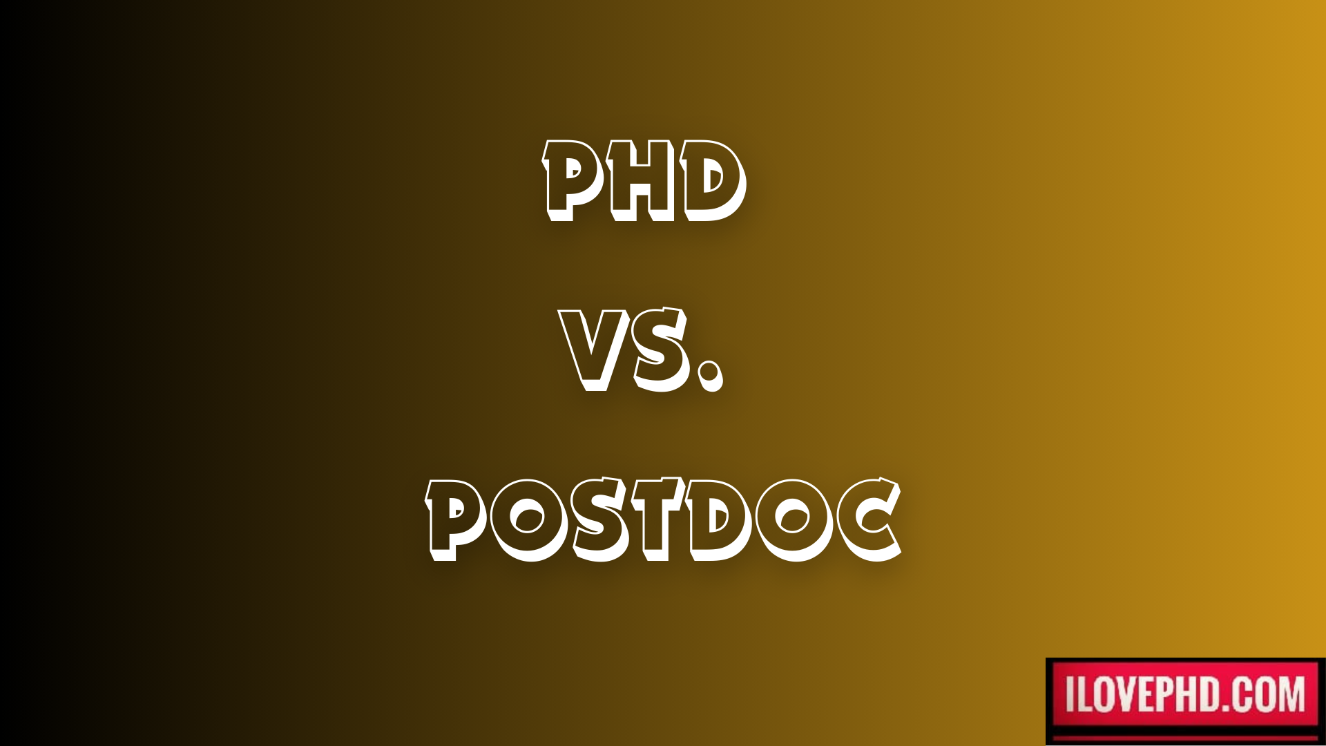 phd student vs postdoc