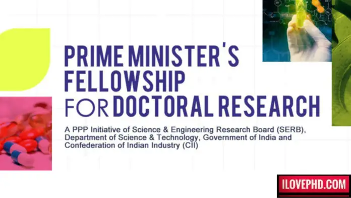 Prime Minister's Fellowship for Doctoral Research