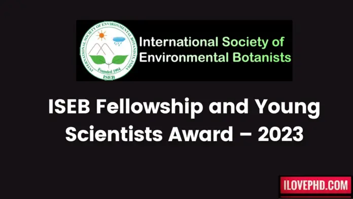 ISEB Fellowship and award