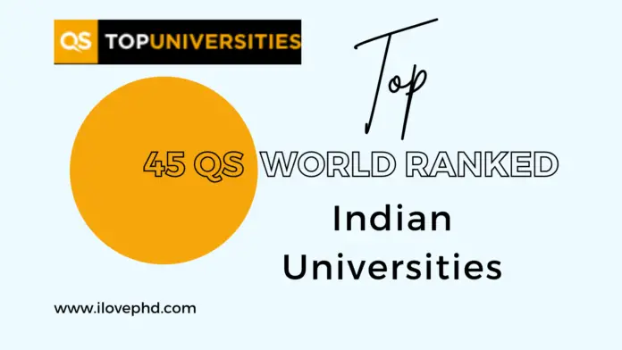 qs world rankings for universities