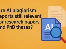 AI plagiarism reports